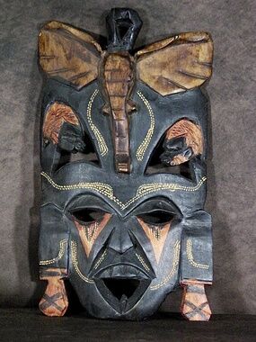 African Tribal Mask - Made in Kenya